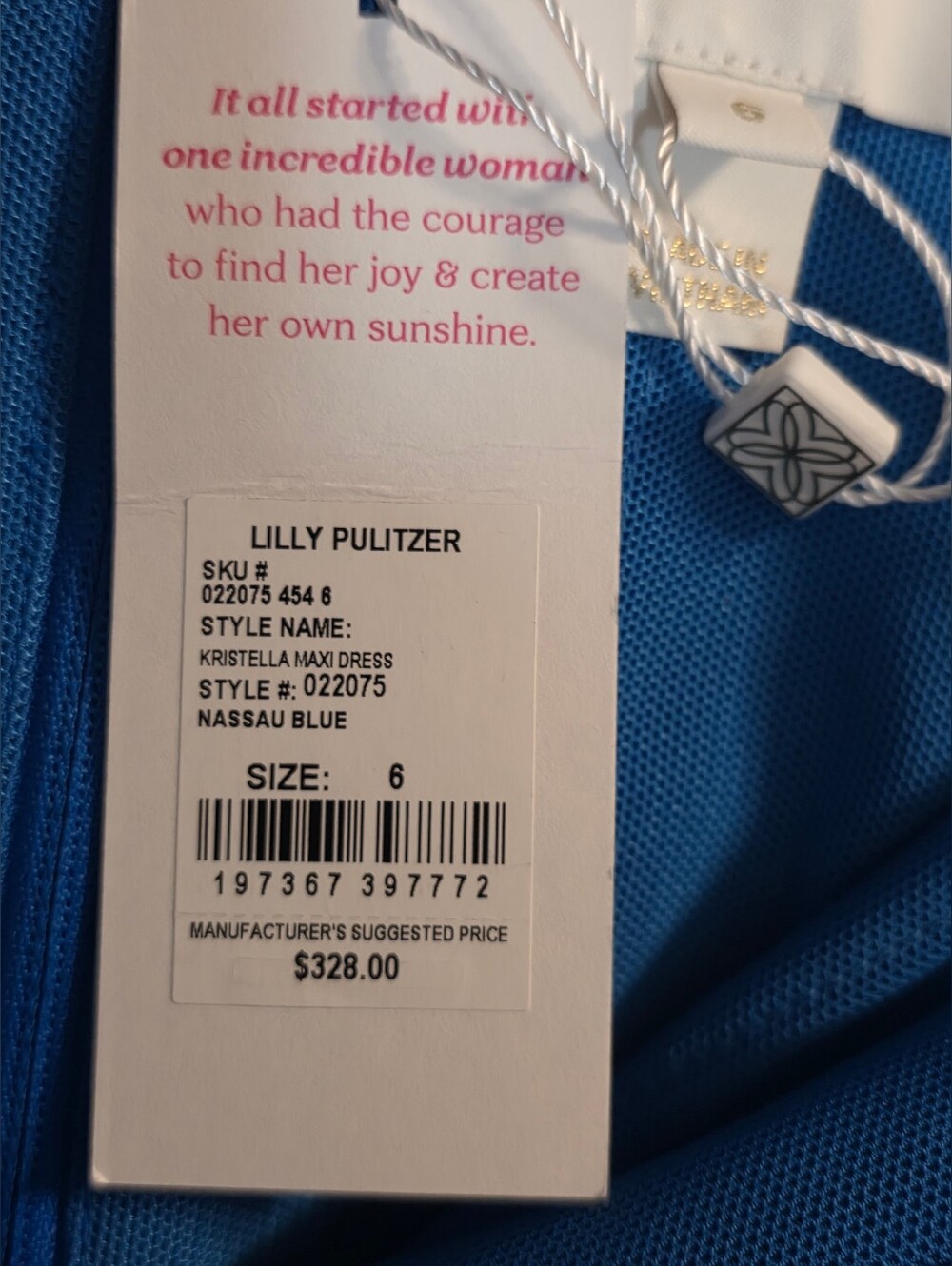 NWT Lilly Pulitzer Kristella Crepe Back Satin Strapless Lace Trim Maxi Dress 6 - Picture 10 of 11